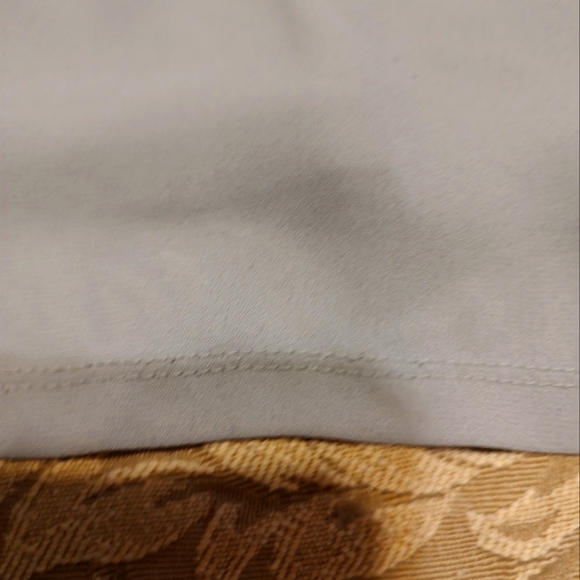 🩶Loft Dainty Soft French Silver Platinum Ruffled Organza Camisole Tank Top - LP - Picture 7 of 14